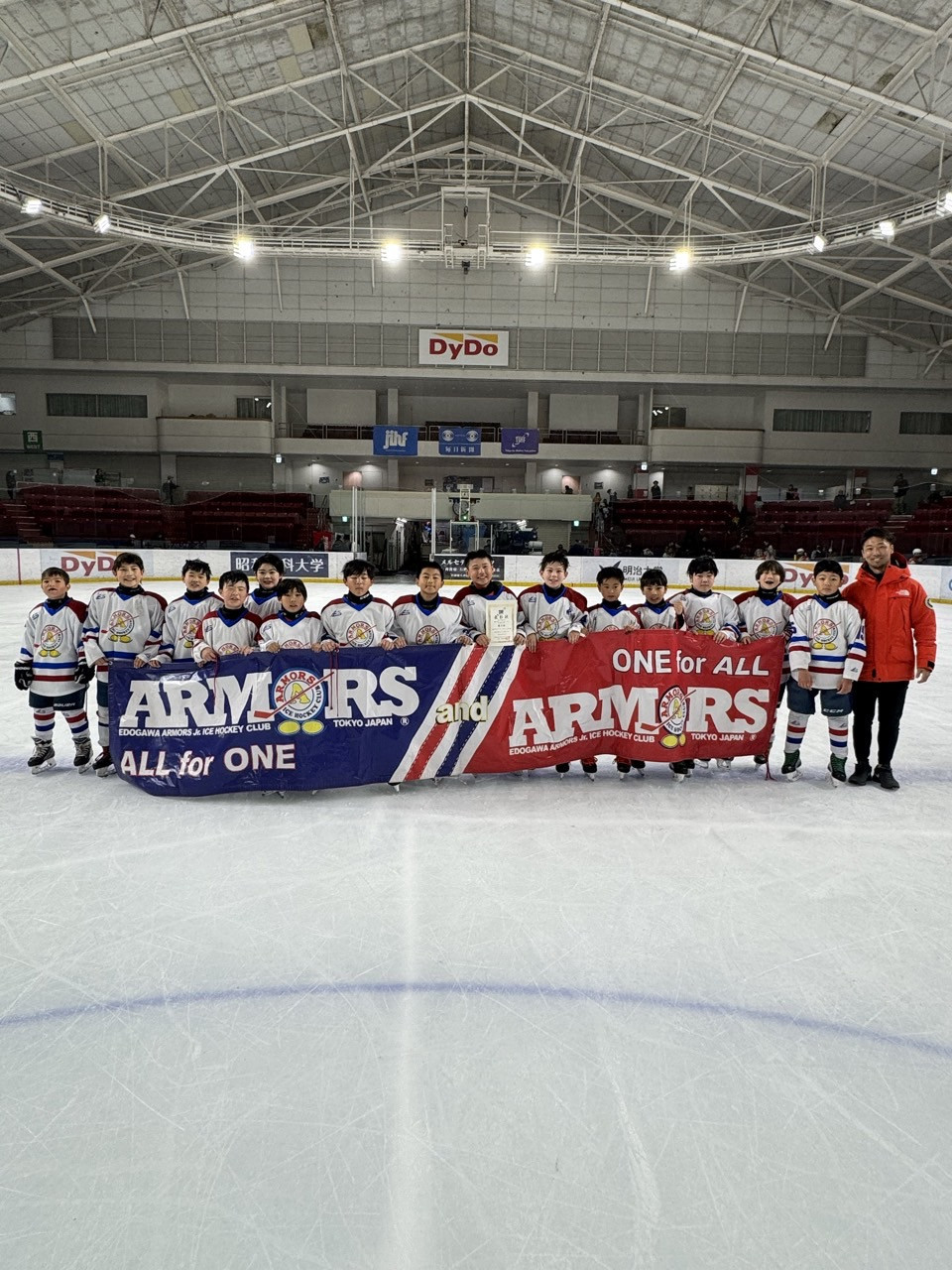 【高学年】第41回東京都春季少年アイスホッケー大会　第3位