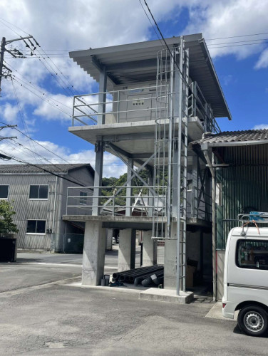 ガスで電気をつくる発電設備