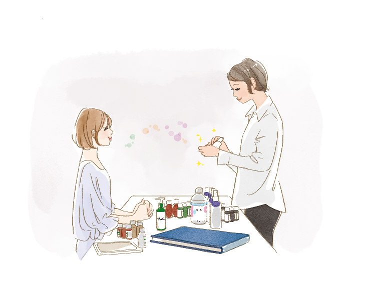 ◆精油を使って②フェイシャルケア編
