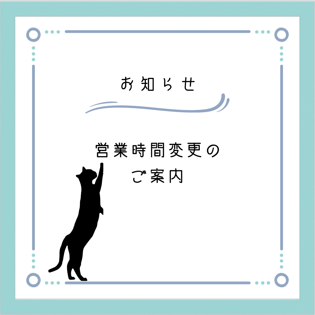 9月3日(木)のお知らせ