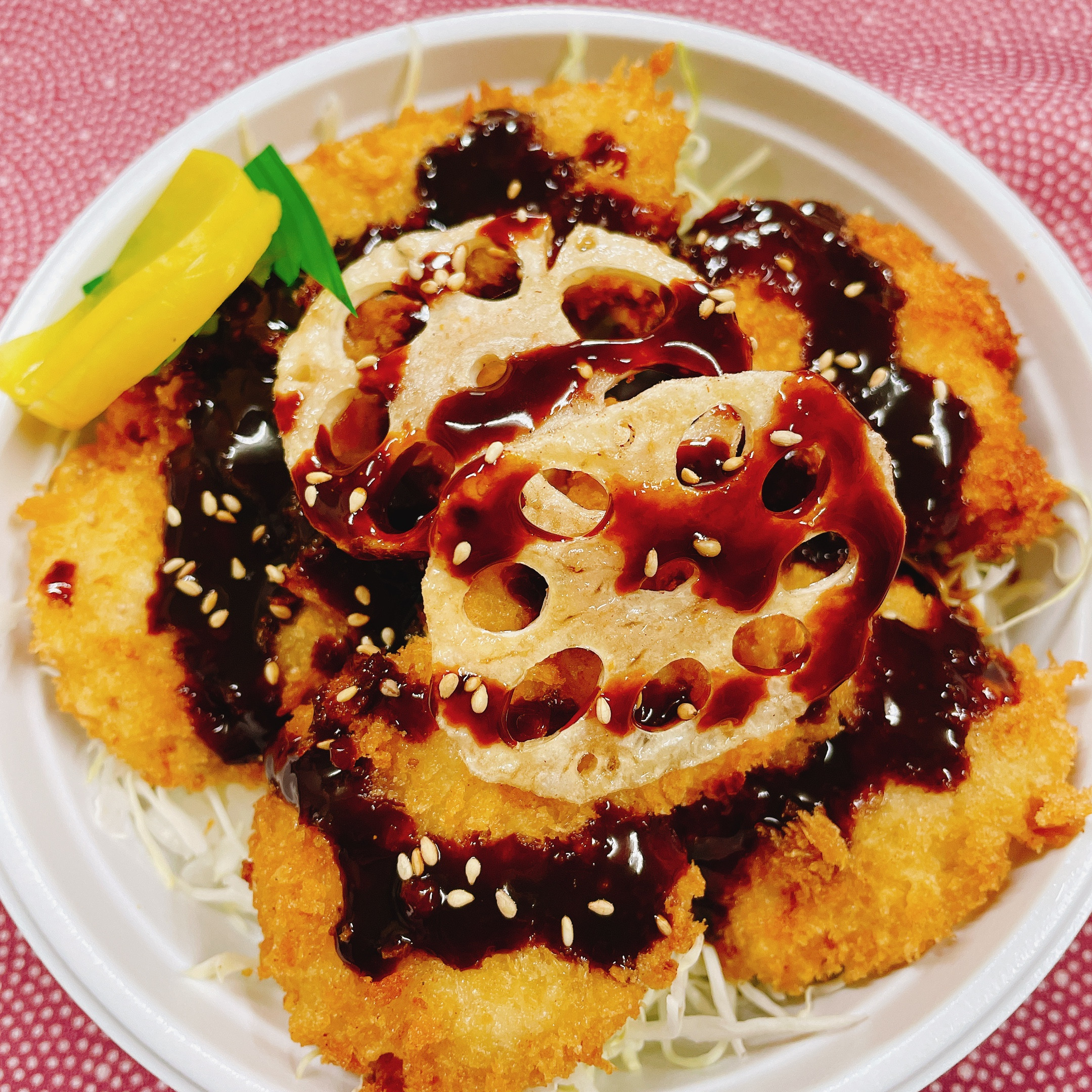 チキンみそかつ丼