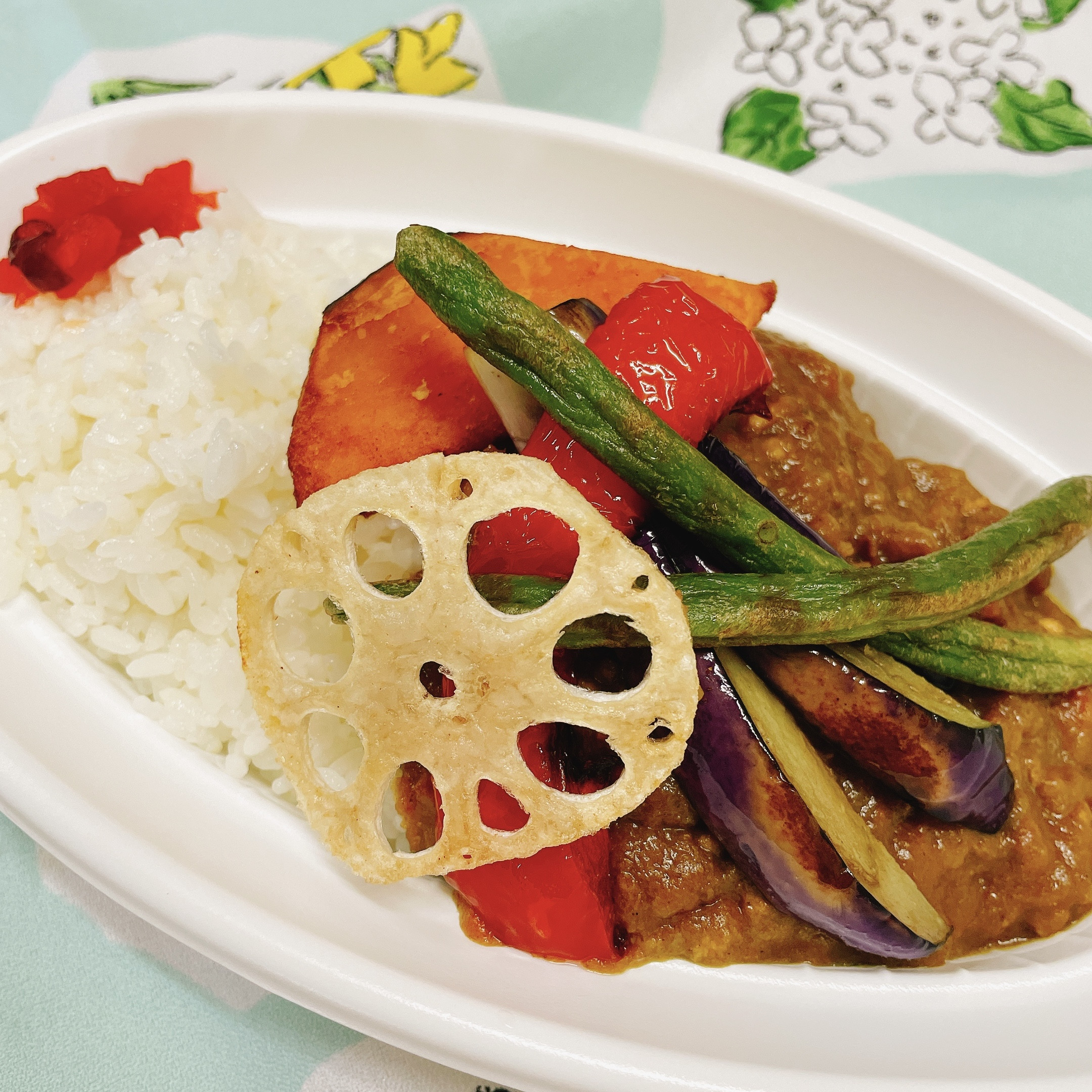 野菜のキーマカレー