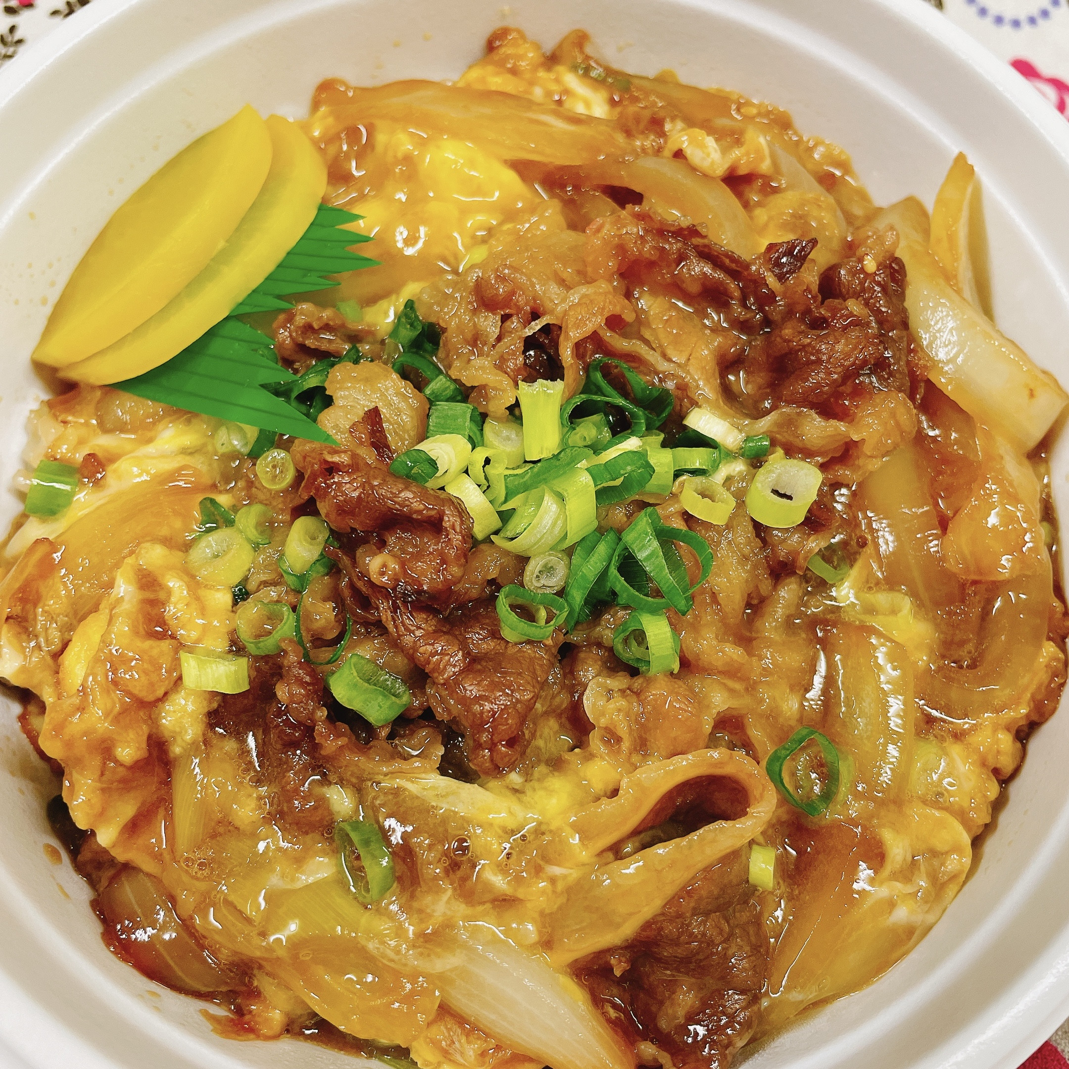 牛たま丼