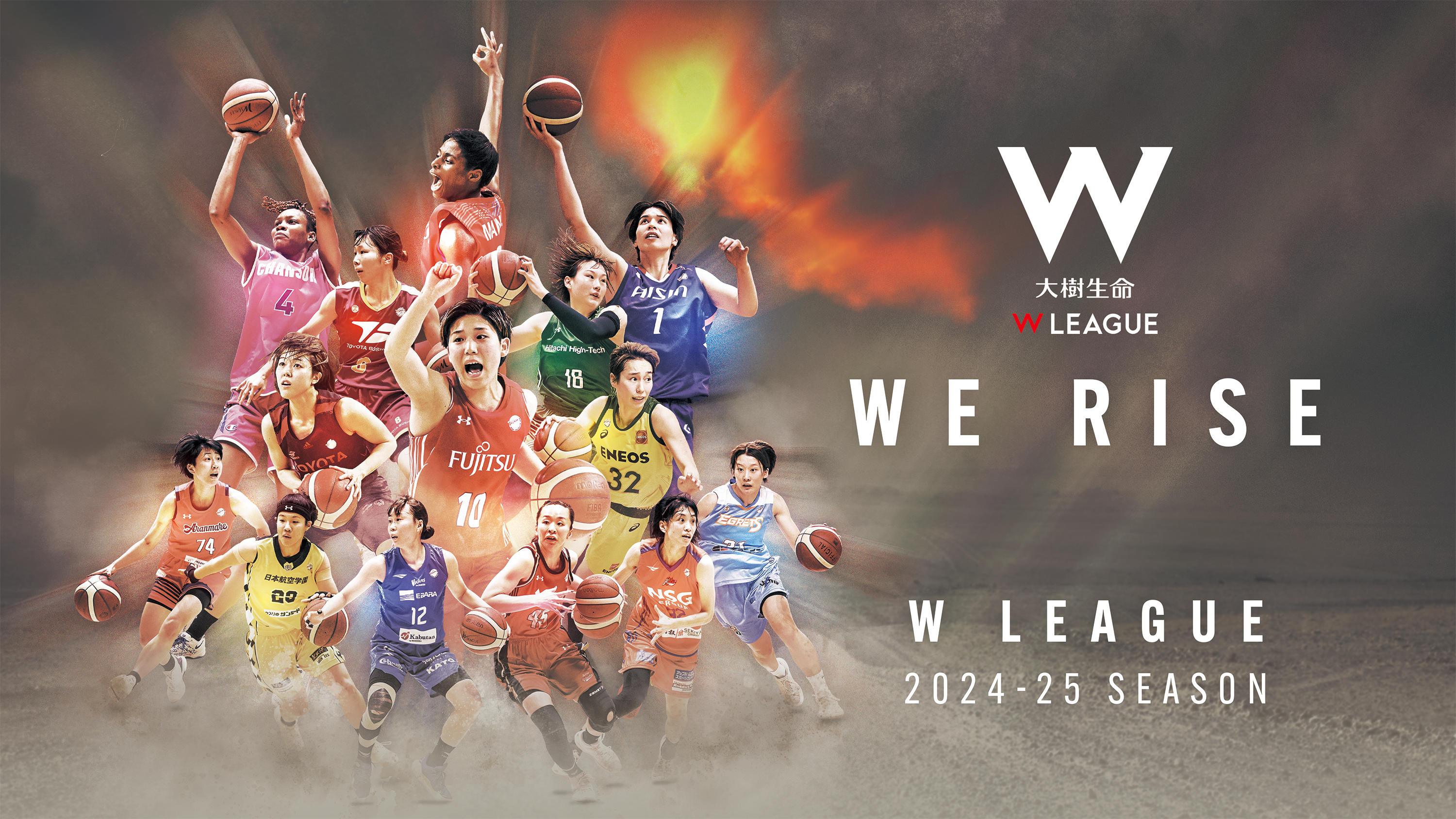 【Works】W LEAGUE 2024-25Season 開幕戦演出　