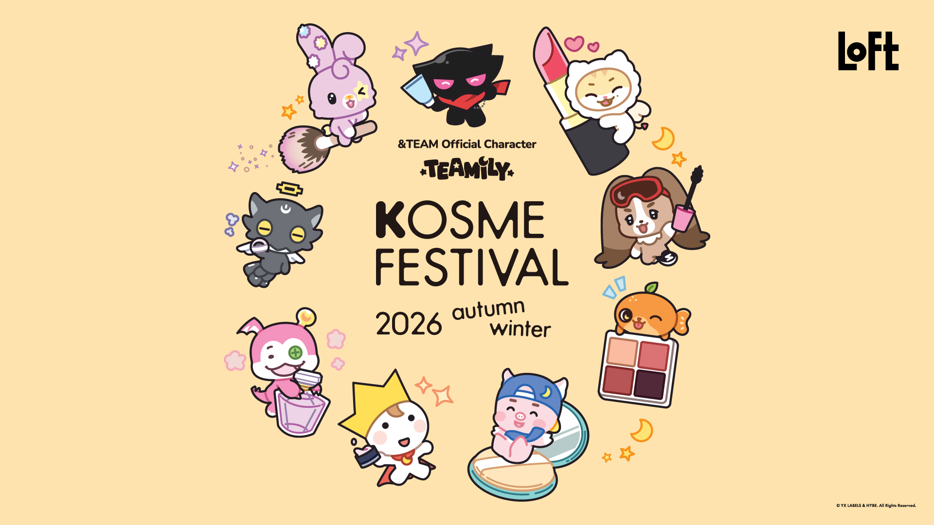 【Works】ロフト Ｋコスメフェスティバル 2026AW 東京・大阪