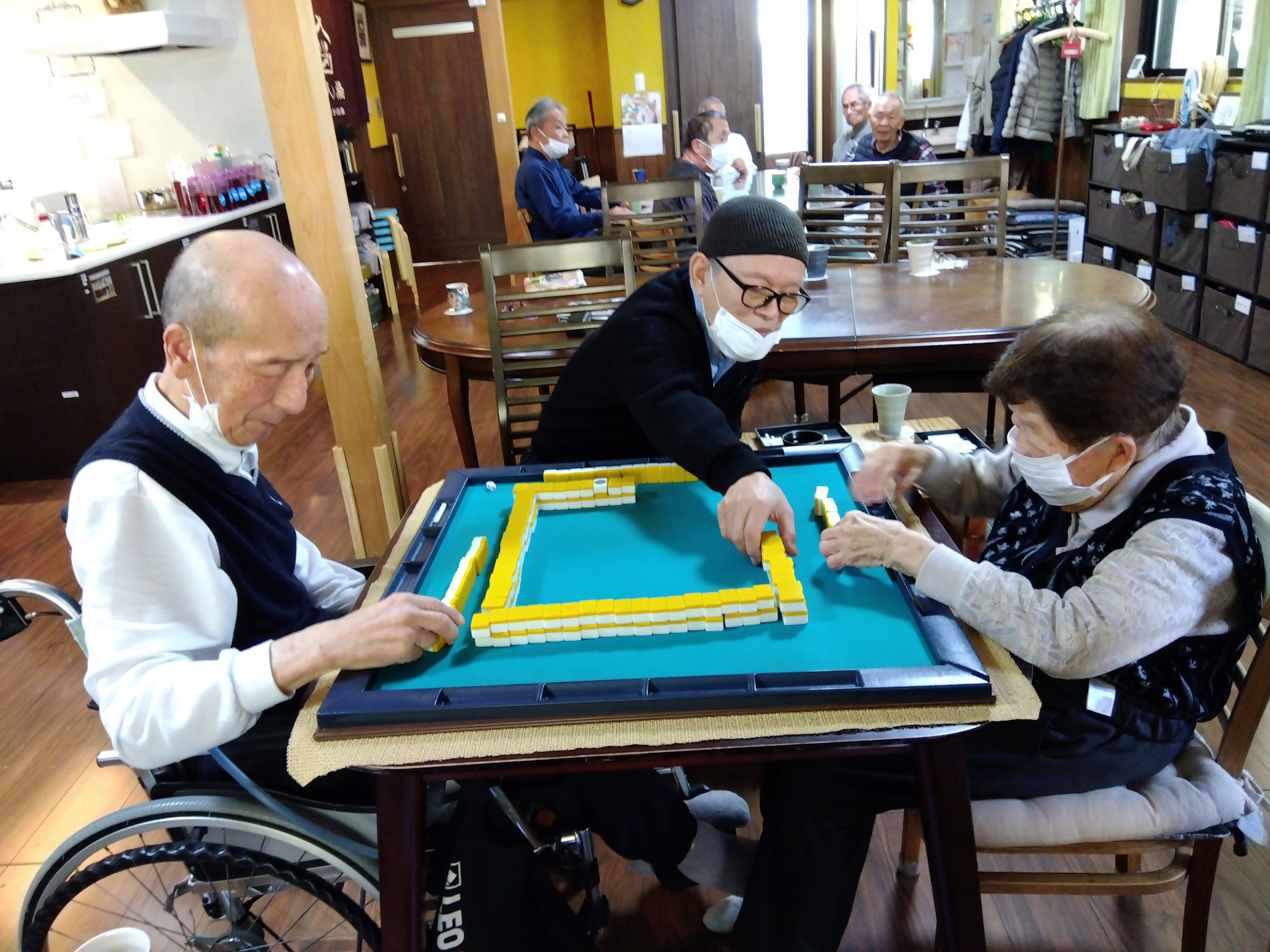 99歳　麻雀に参戦！！