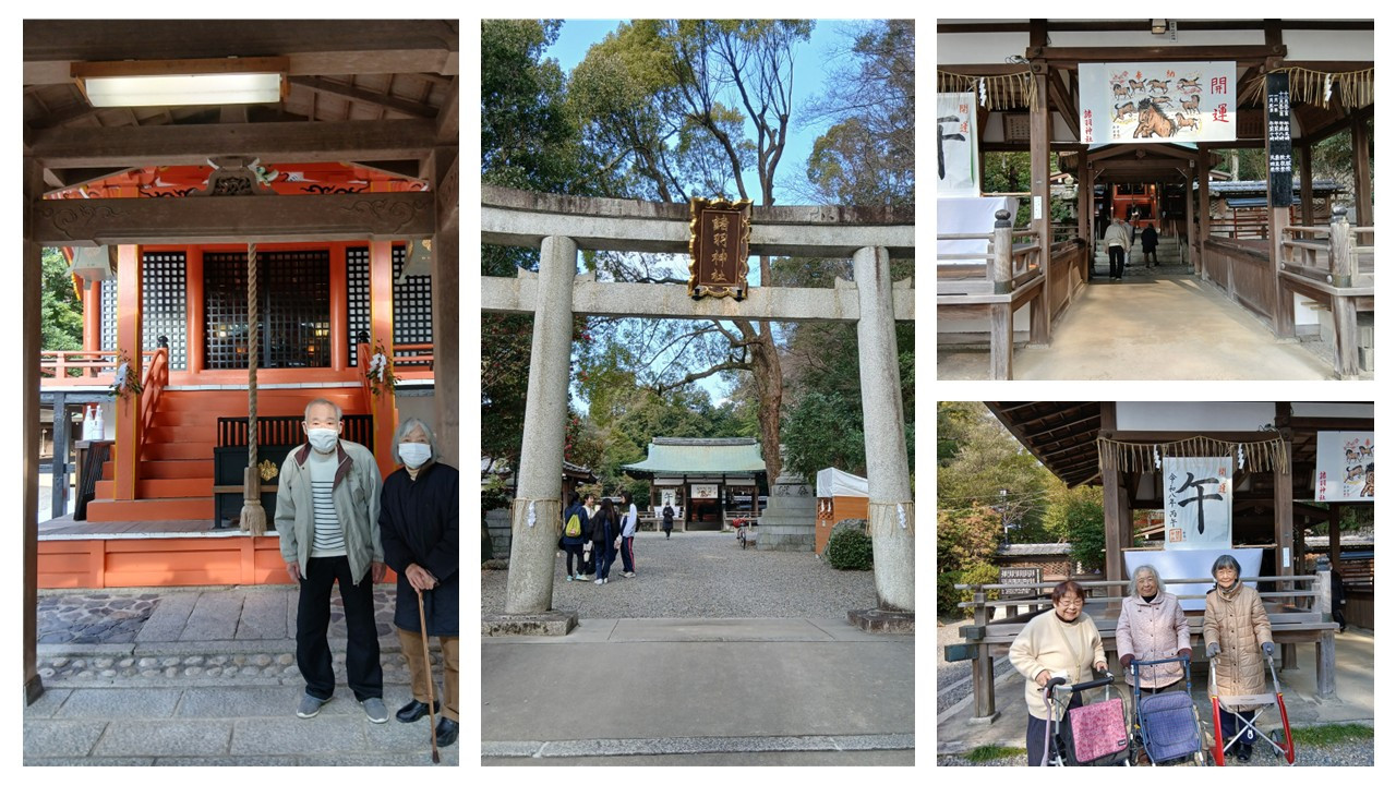 2026年1月5日　諸羽神社に初詣に行きました。