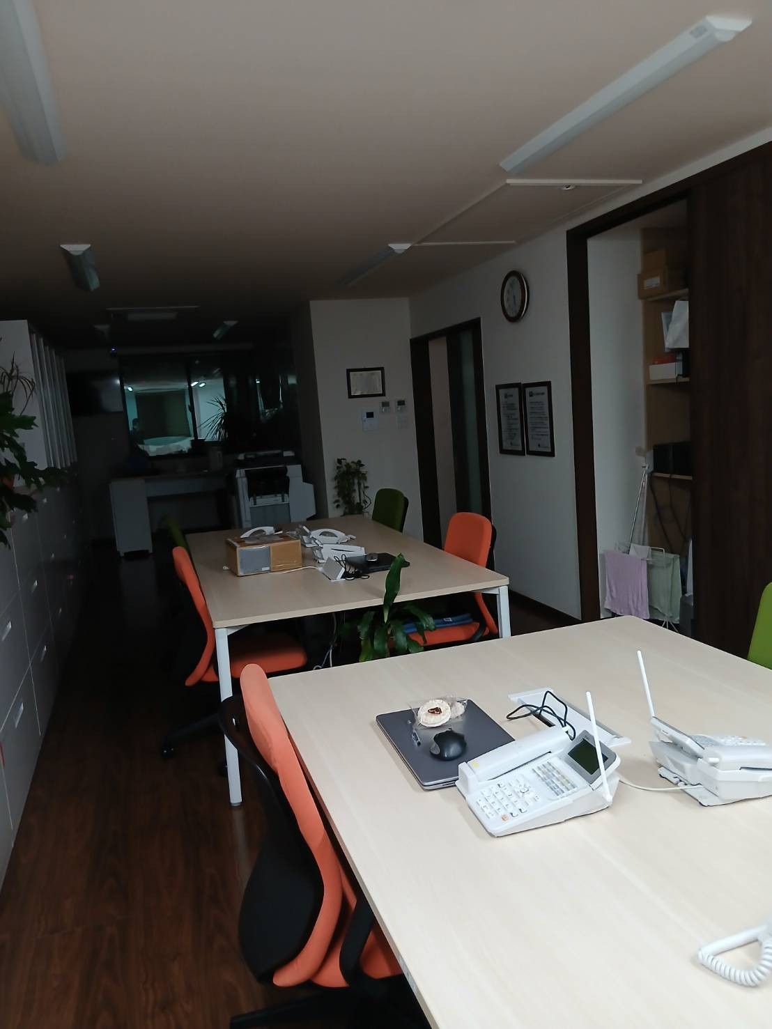 居宅　2/26 居宅　職場自慢　午後６時前です。