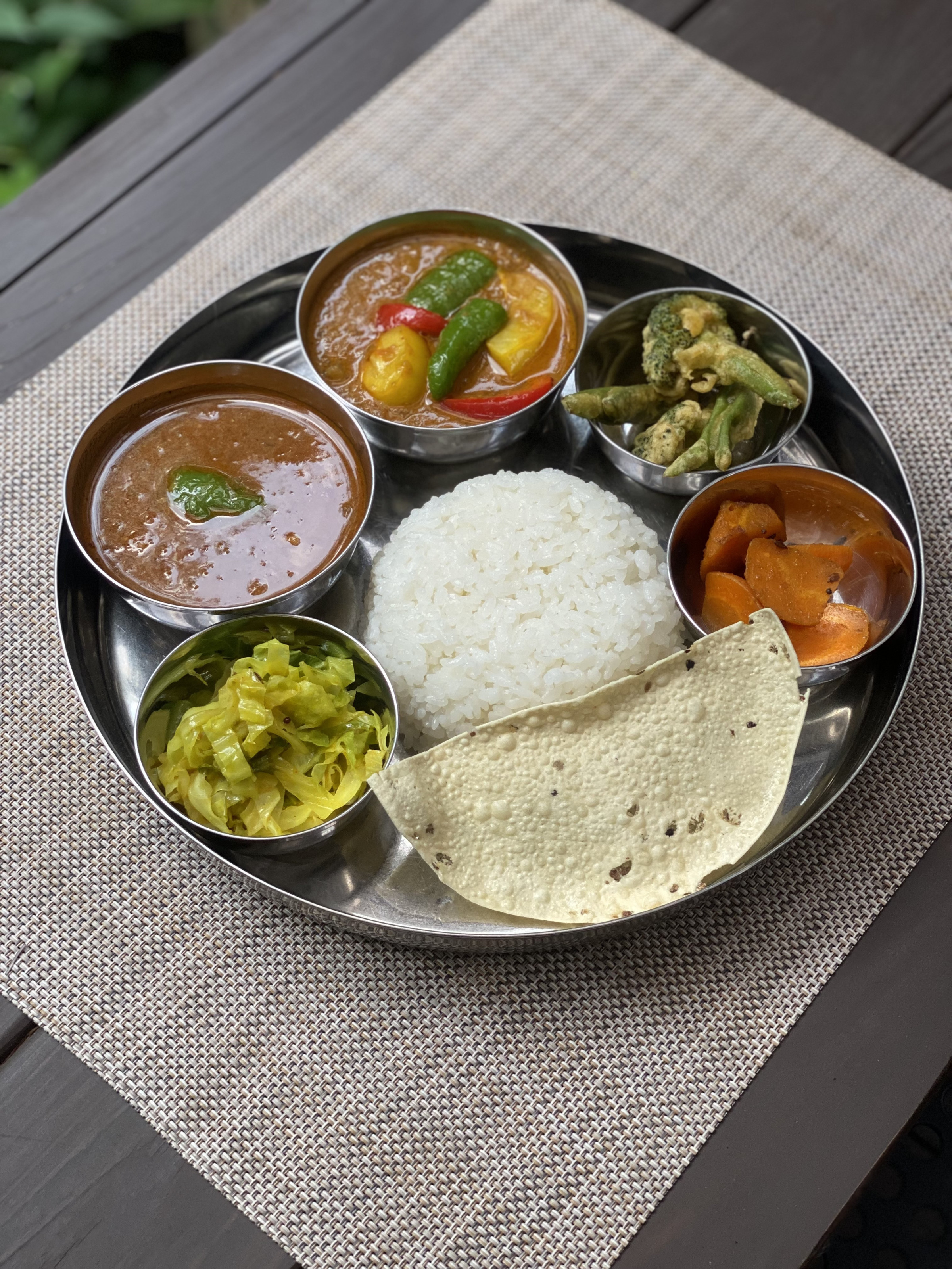 スパイシーなインド風カレー
