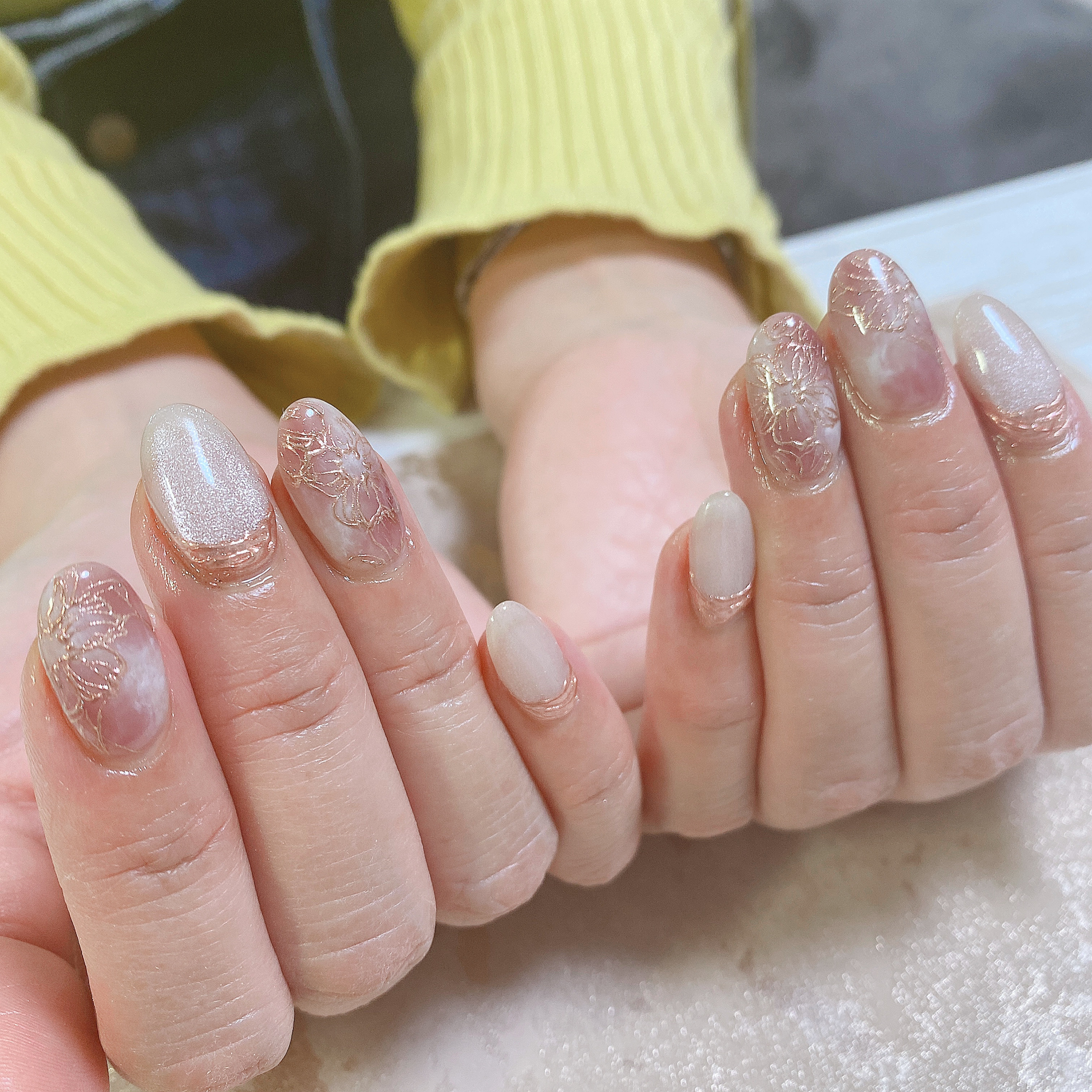 フラワーネイル