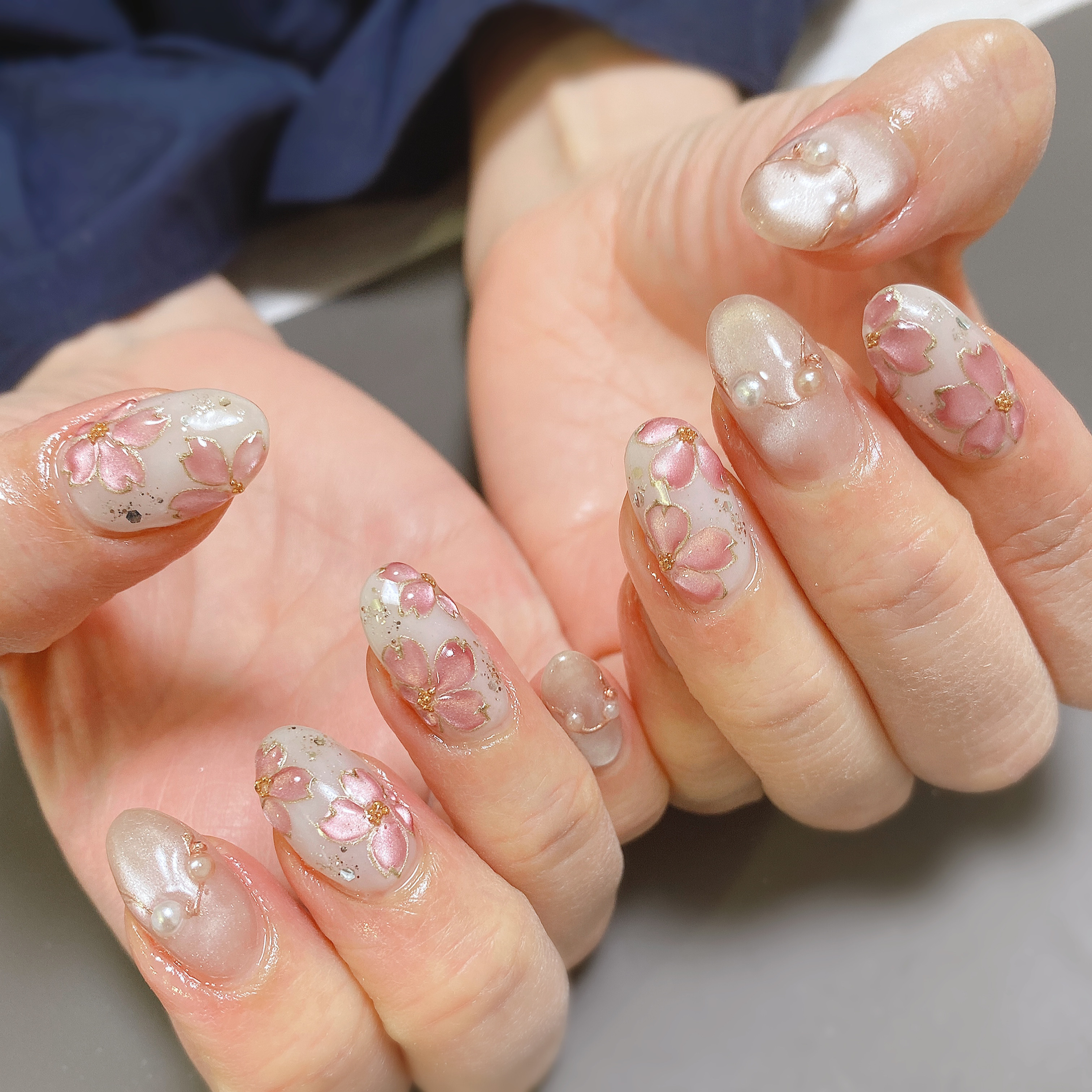 桜ネイル