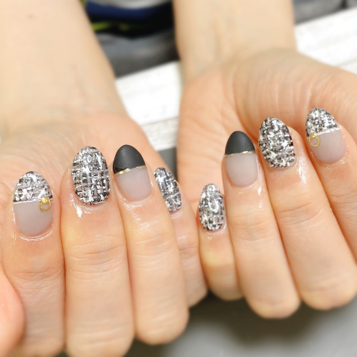 ツイードネイル