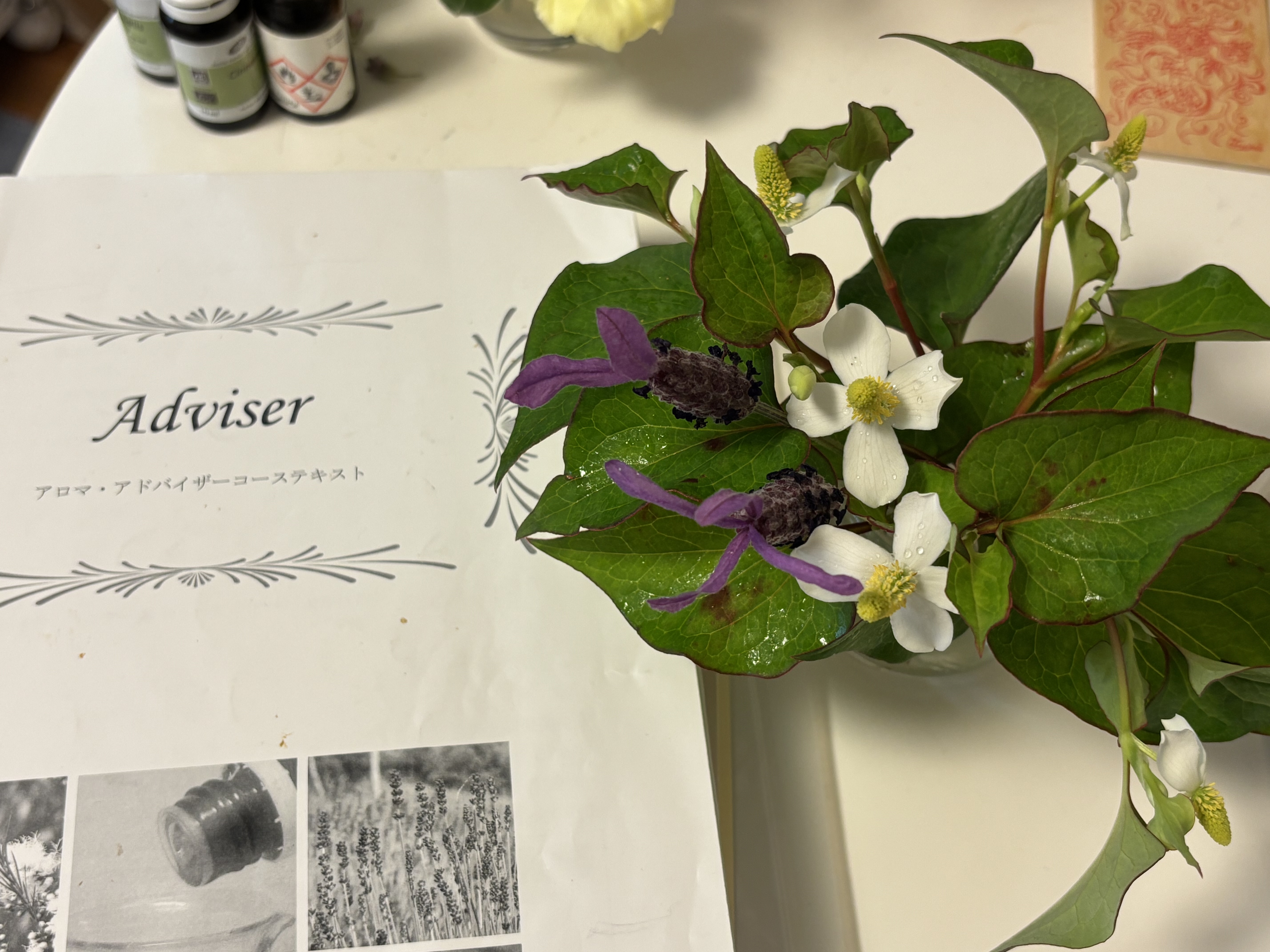 アロマアドバイザー資格認定講座生徒募集