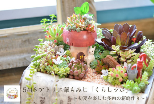 アトリエ華もみじ×Atelier Stem【くらしラボ】