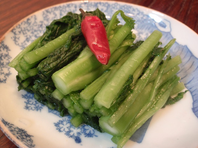 珍しく「辛子菜漬け」・・・あります。
