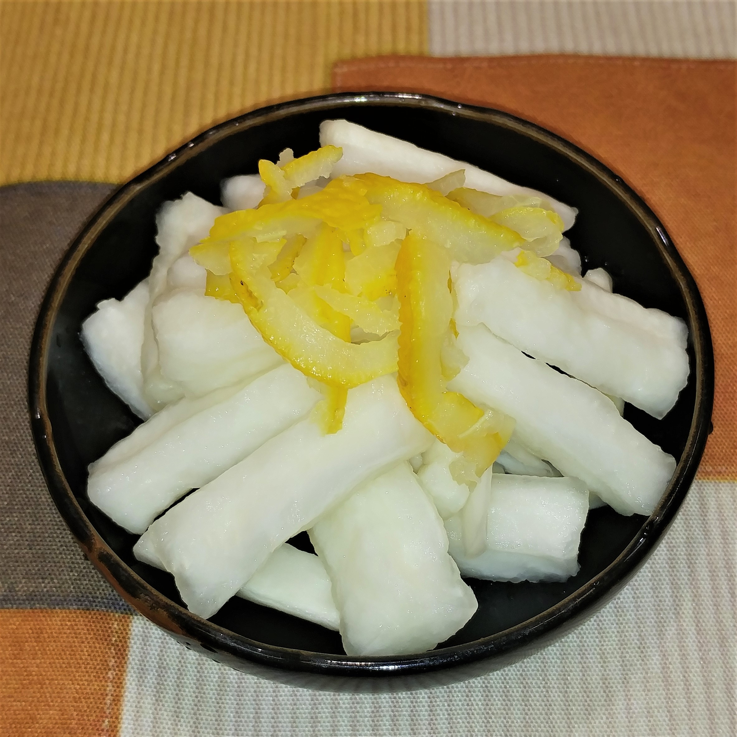 「柚子大根」・・・再開しました。