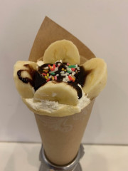 チョコバナナクレープ