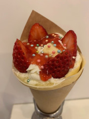 いちごレアチーズケーキ