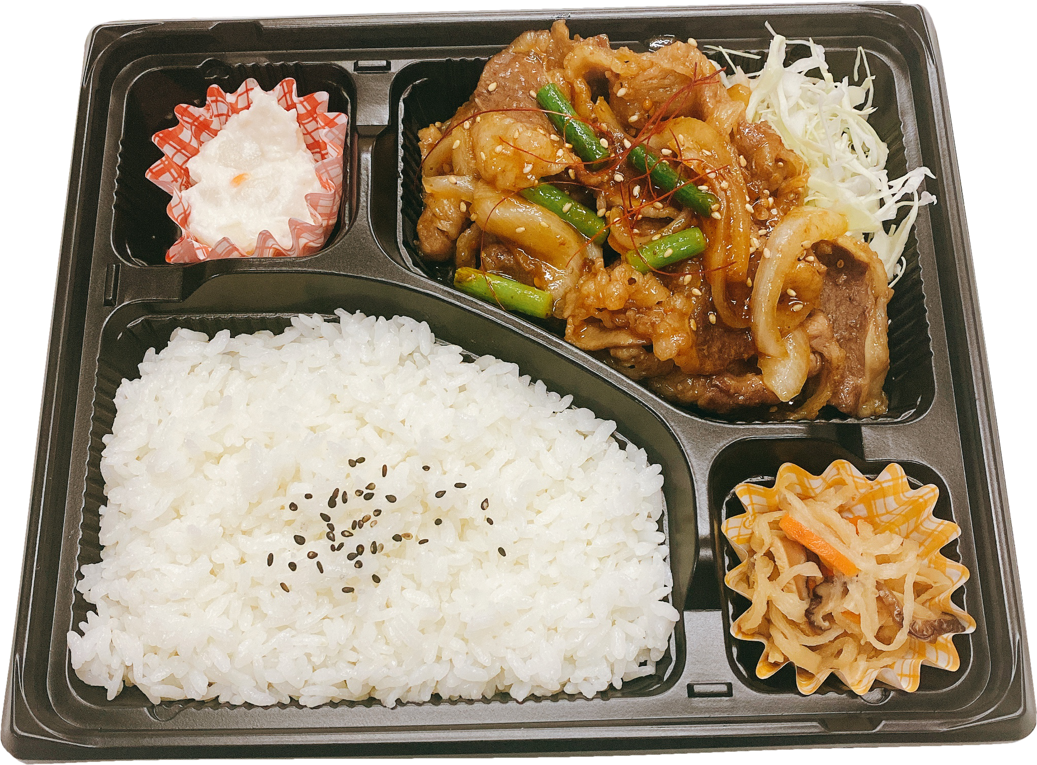 牛カルビ焼肉弁当　￥６５０