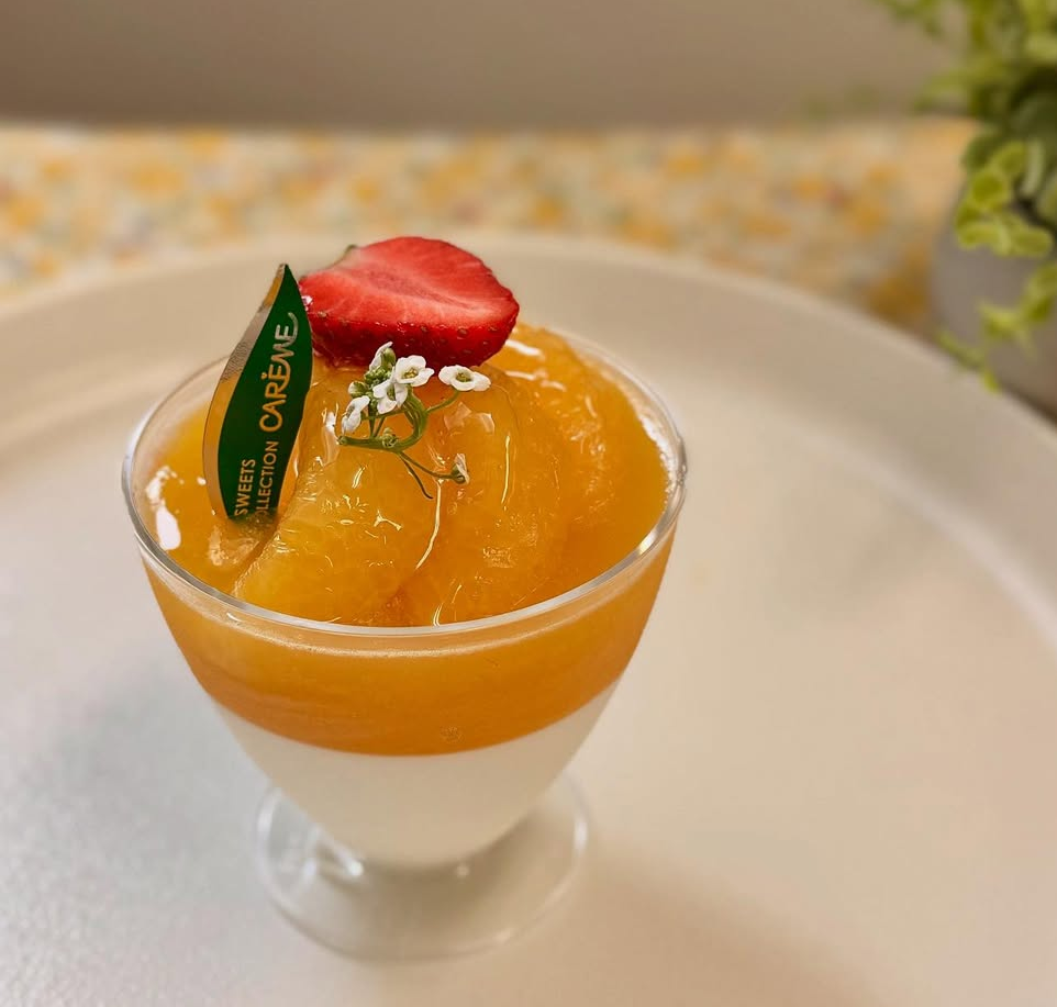 甘夏とヨーグルトのケーキ