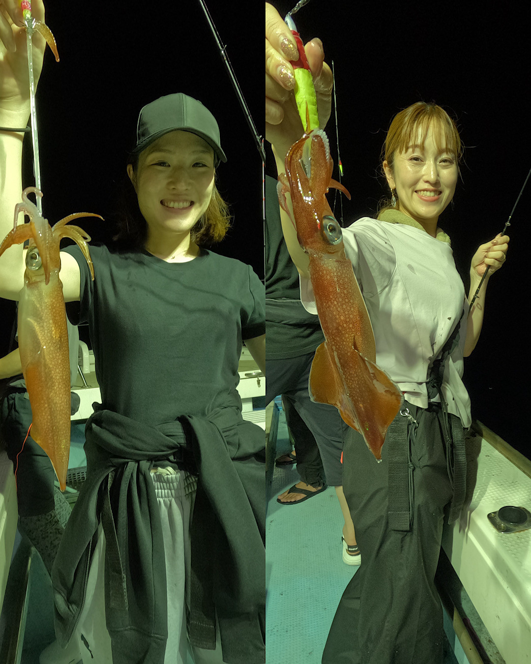 初チャレンジでも🦑