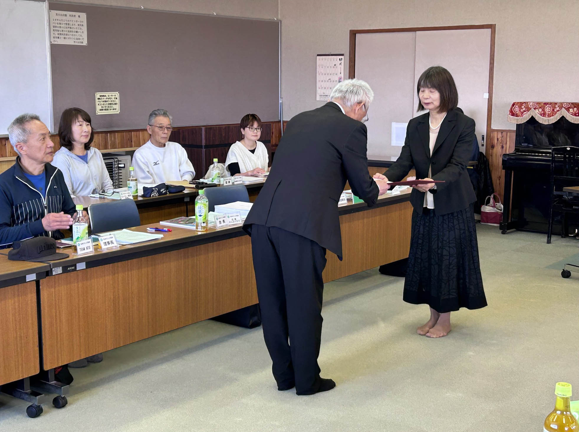 特別功労表彰の上原あかねさん