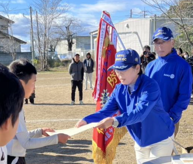 第25 回桐生赤城ＲＣ杯争奪　桐生地区少年サッカー新人大会開催