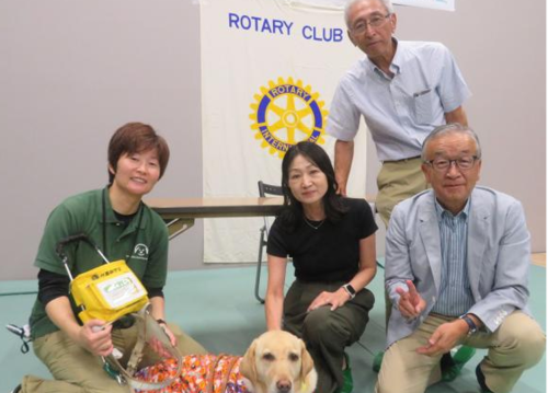 地区補助金事業「知ってください　盲導犬の事」開催