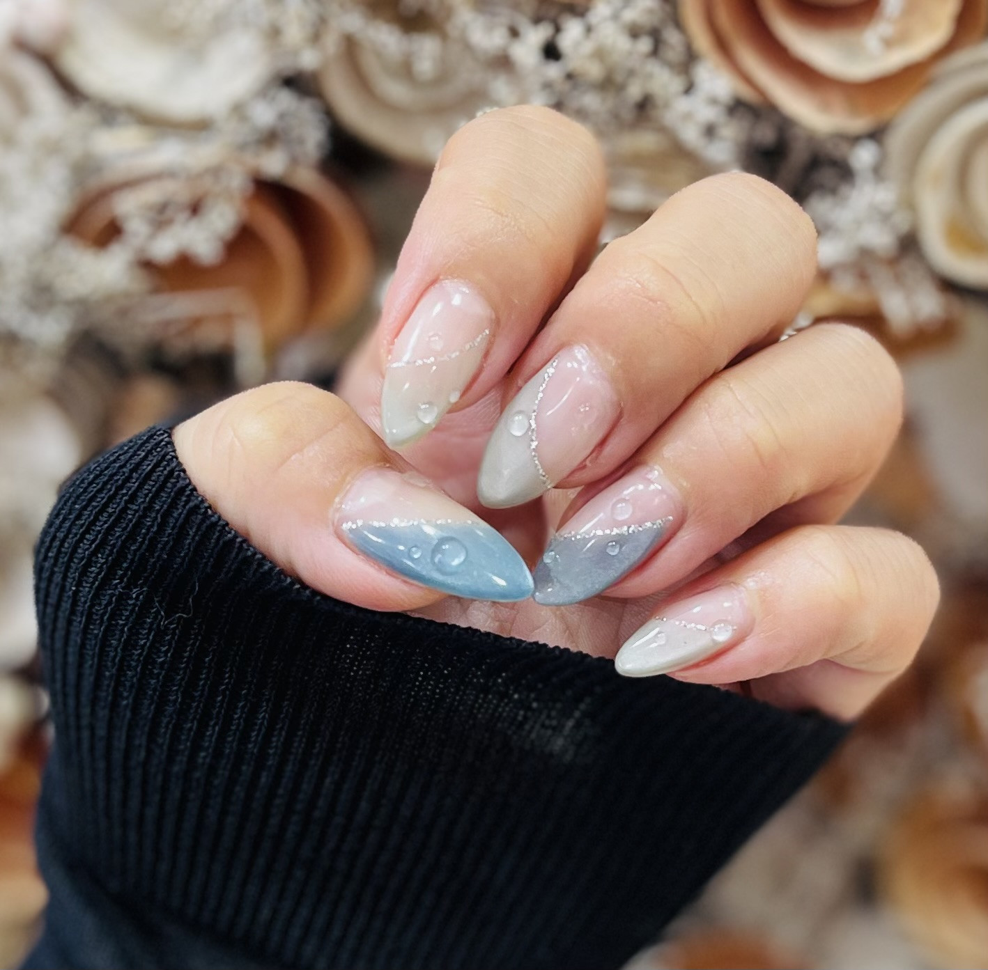 梅雨☂️ネイル💅