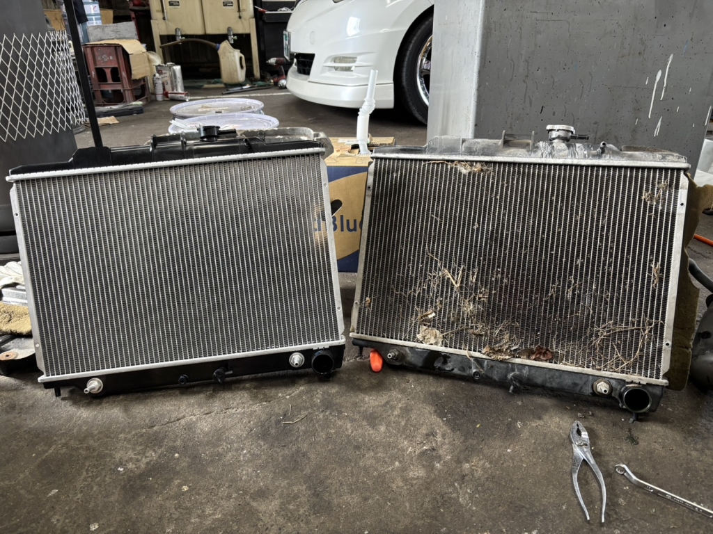 ラジエーター交換