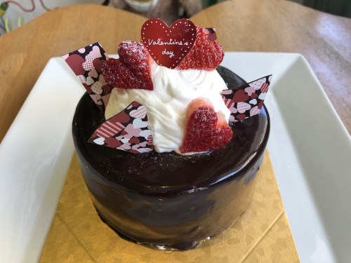 バレンタインチョコレートケーキご案内