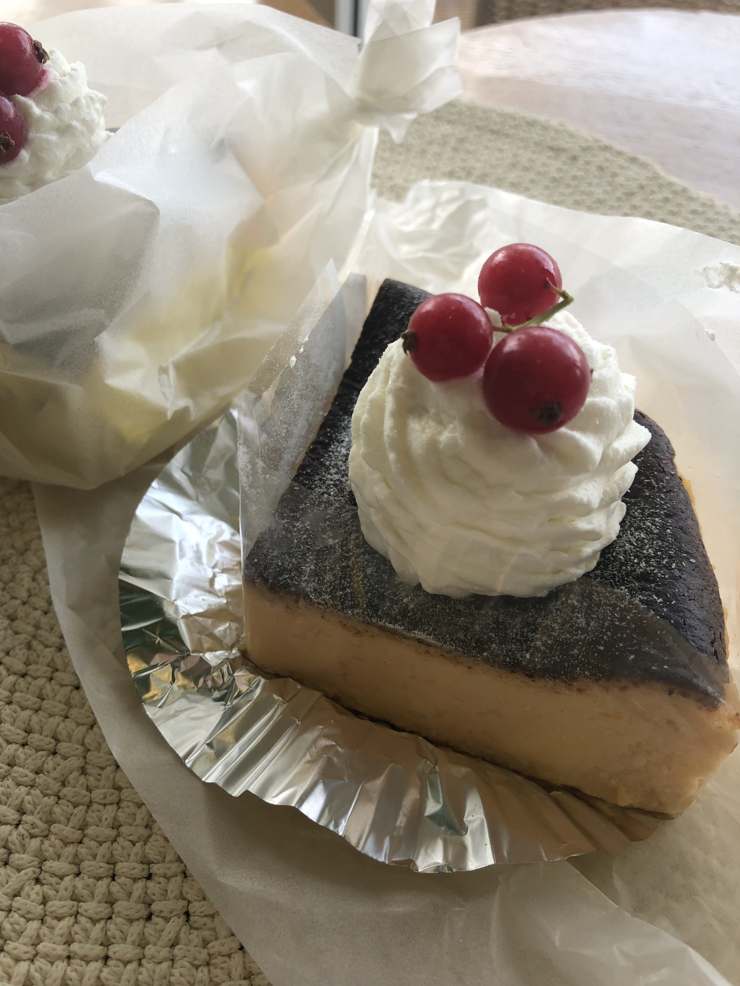 バスクチーズケーキ