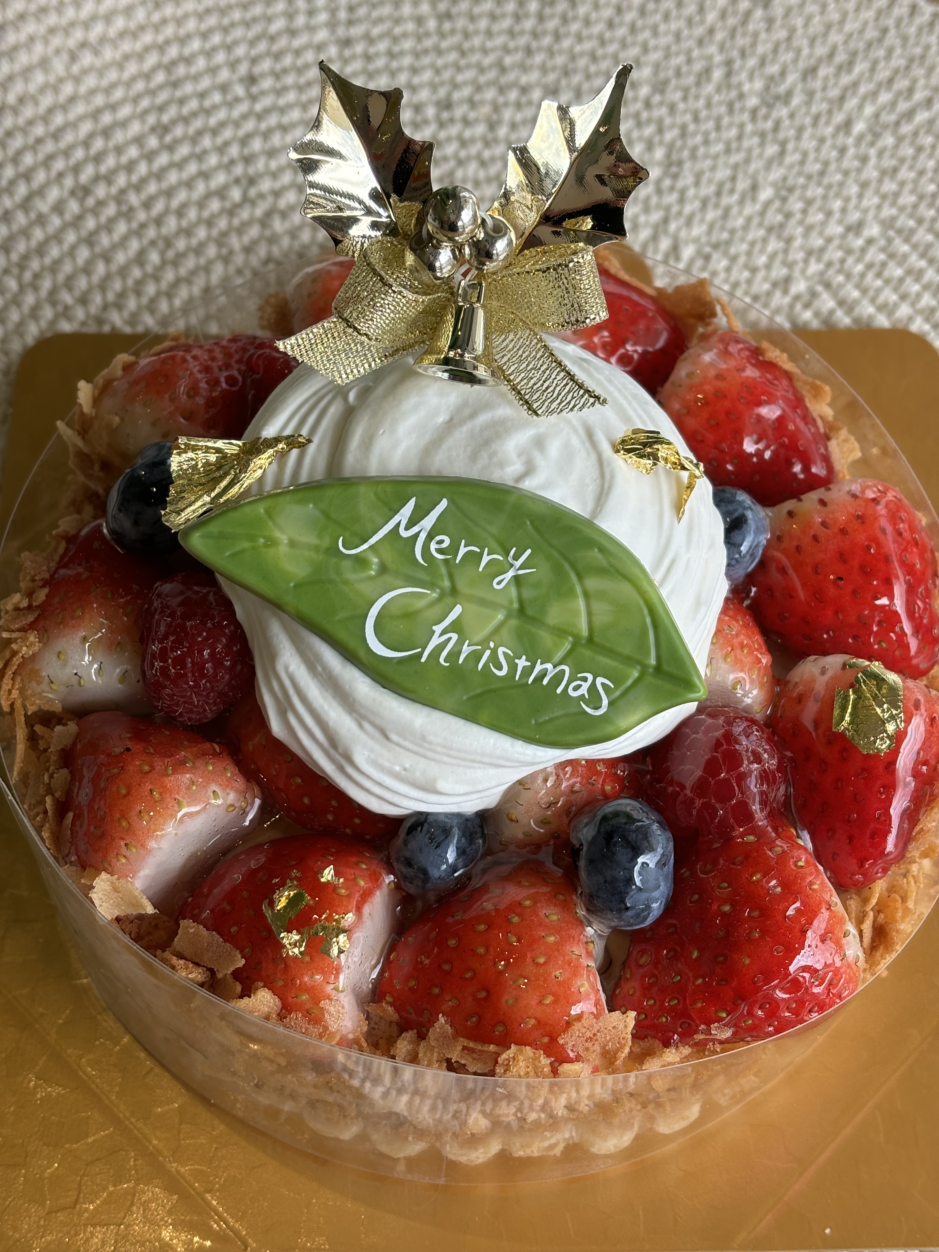 クリスマスケーキご予約承りは終了いたしました。