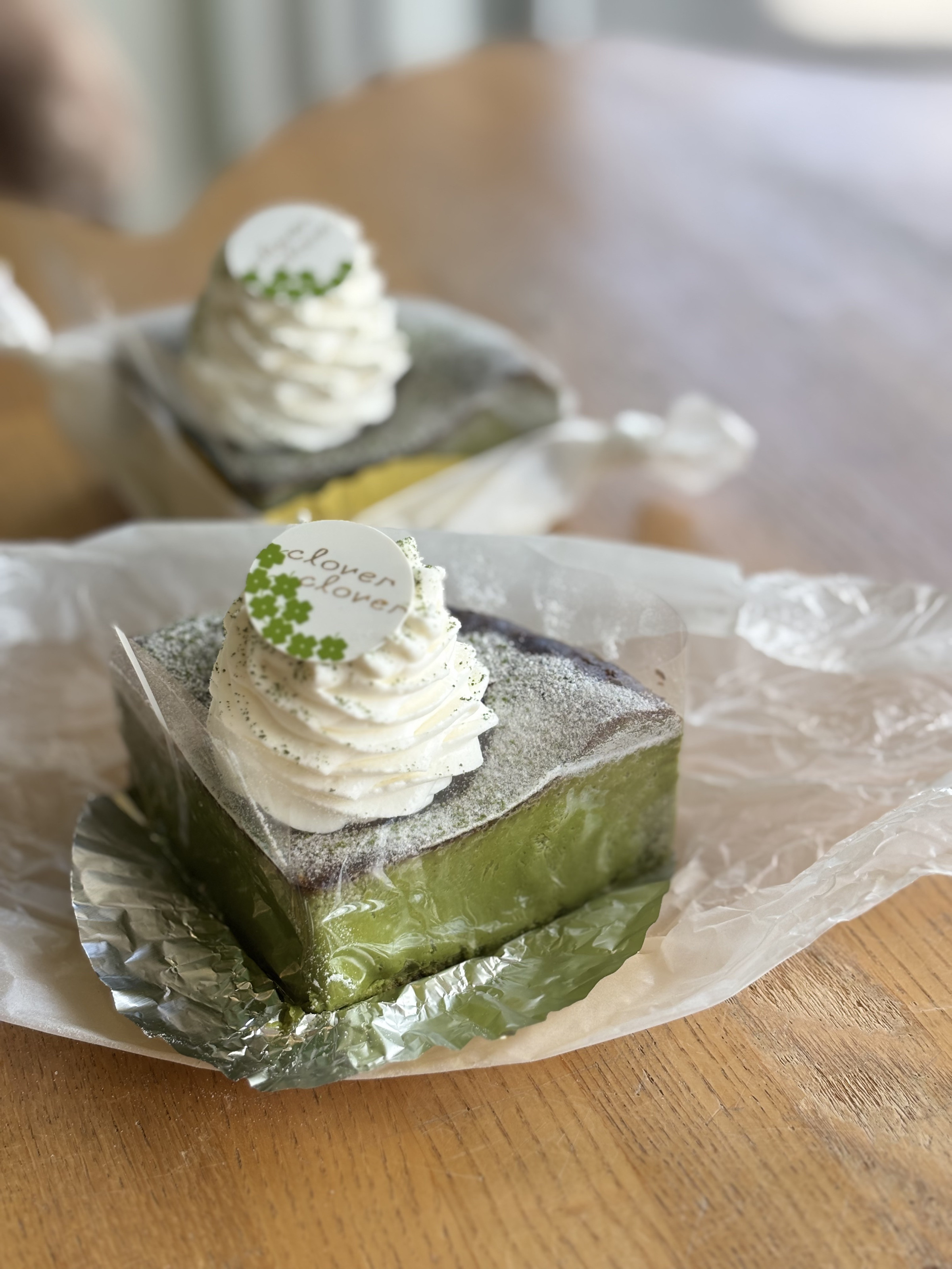 バスクチーズケーキ（抹茶）