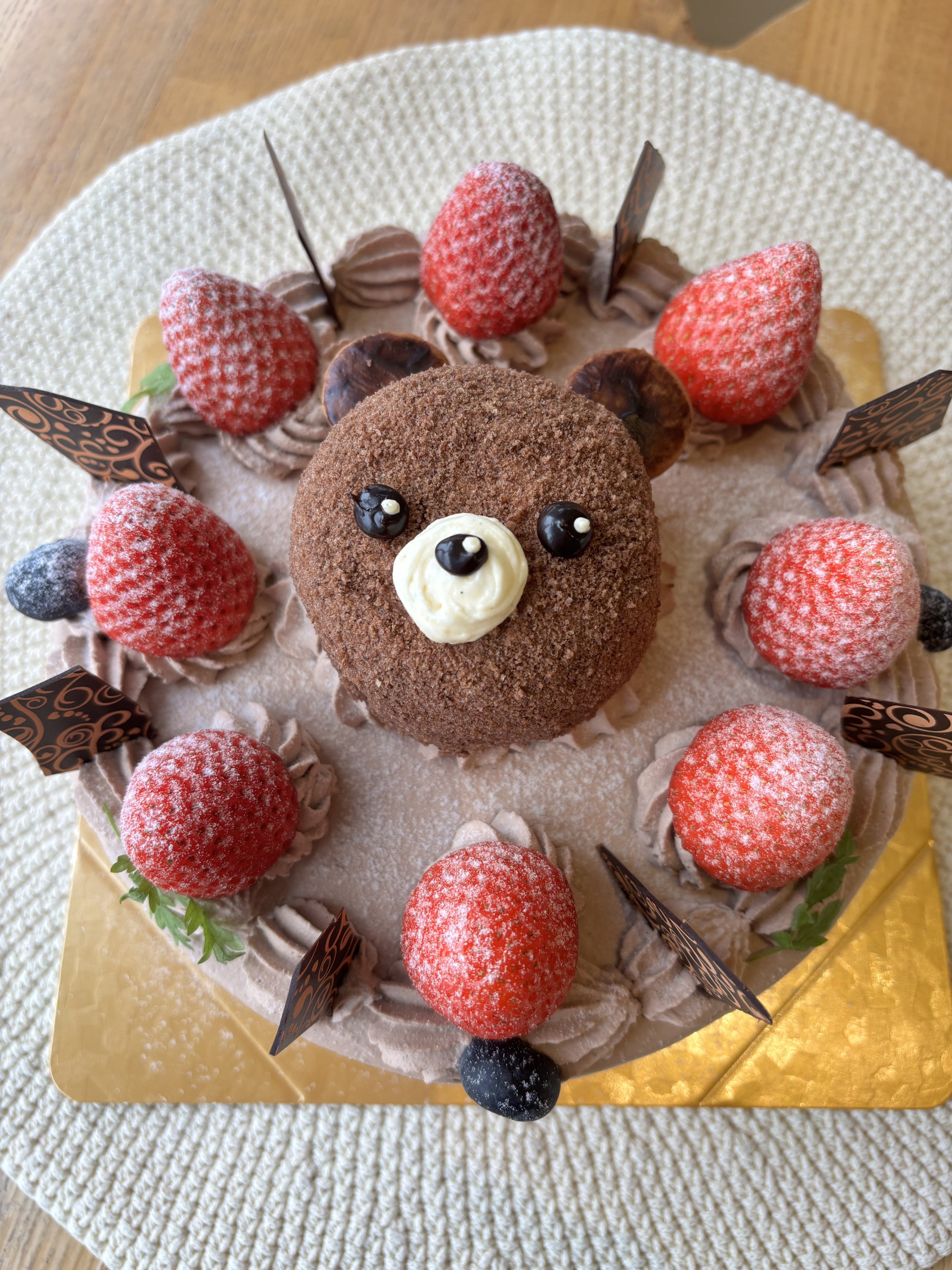 特注ケーキ（ベア付）