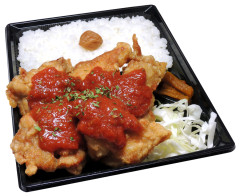 ガーリックトマト唐揚げ