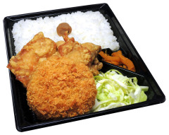 唐揚げコンビ（メンチかつ）