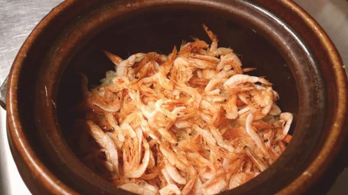 桜海老と生姜の炊き込みご飯