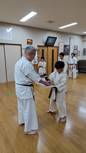 ひばりが丘教室に黒帯誕生🎉