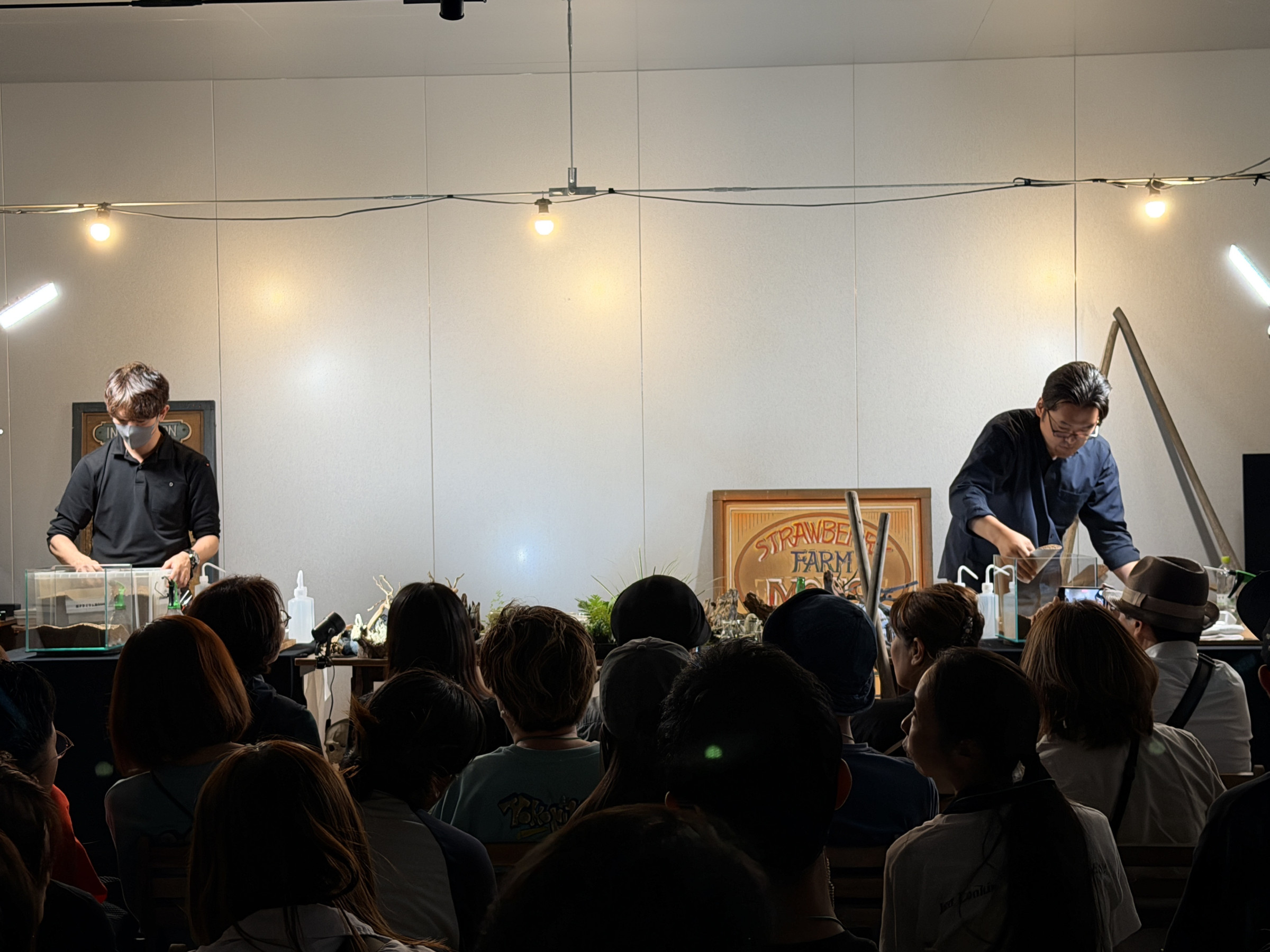5/30・31に山中湖で開催された苔祭り、苔の縁日に出展させていただきました。