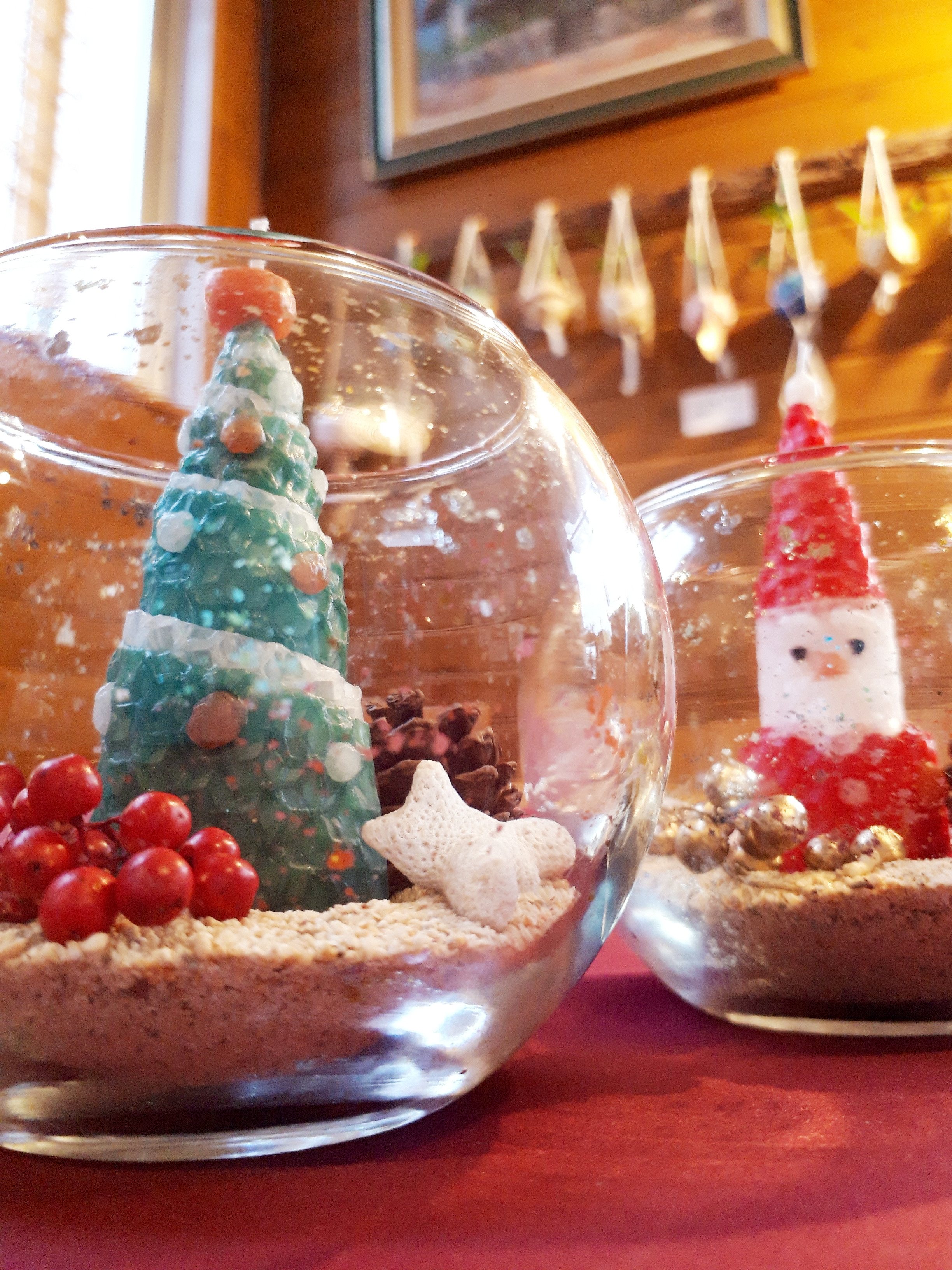 12月クリスマスキャンドルオブジェを作ろう アロマ 料理教室 Piro Ne ピローネ