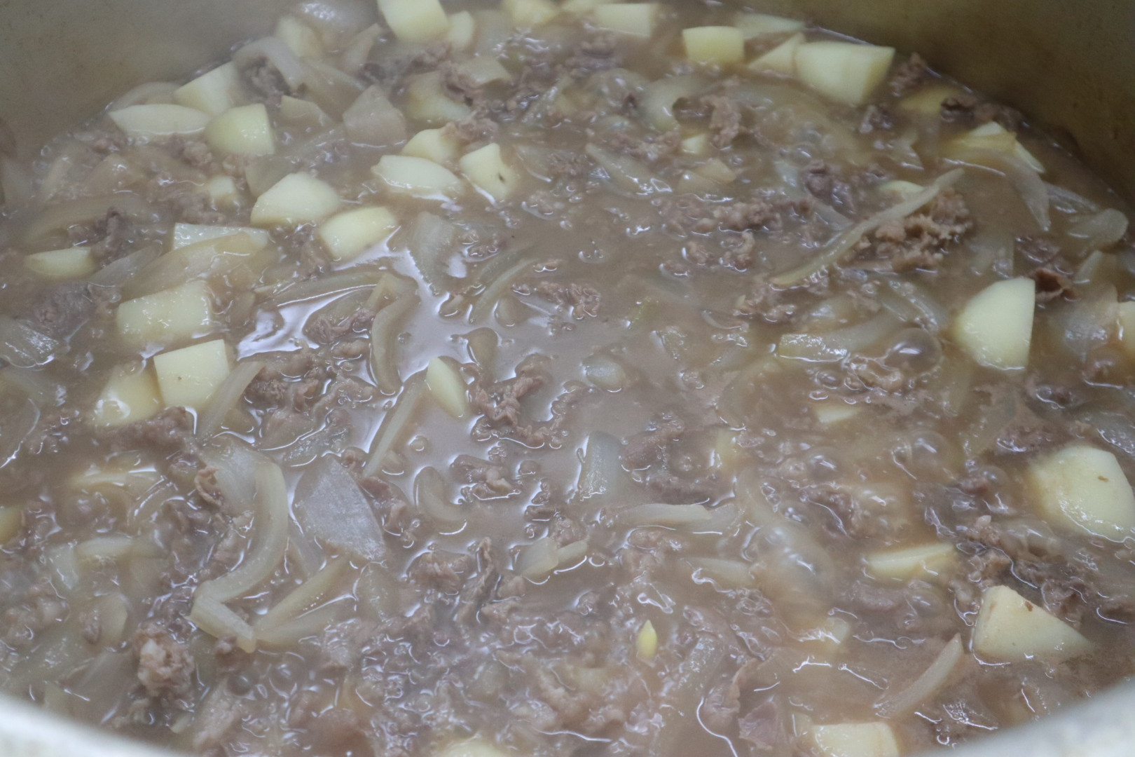 飛騨牛で肉じゃが