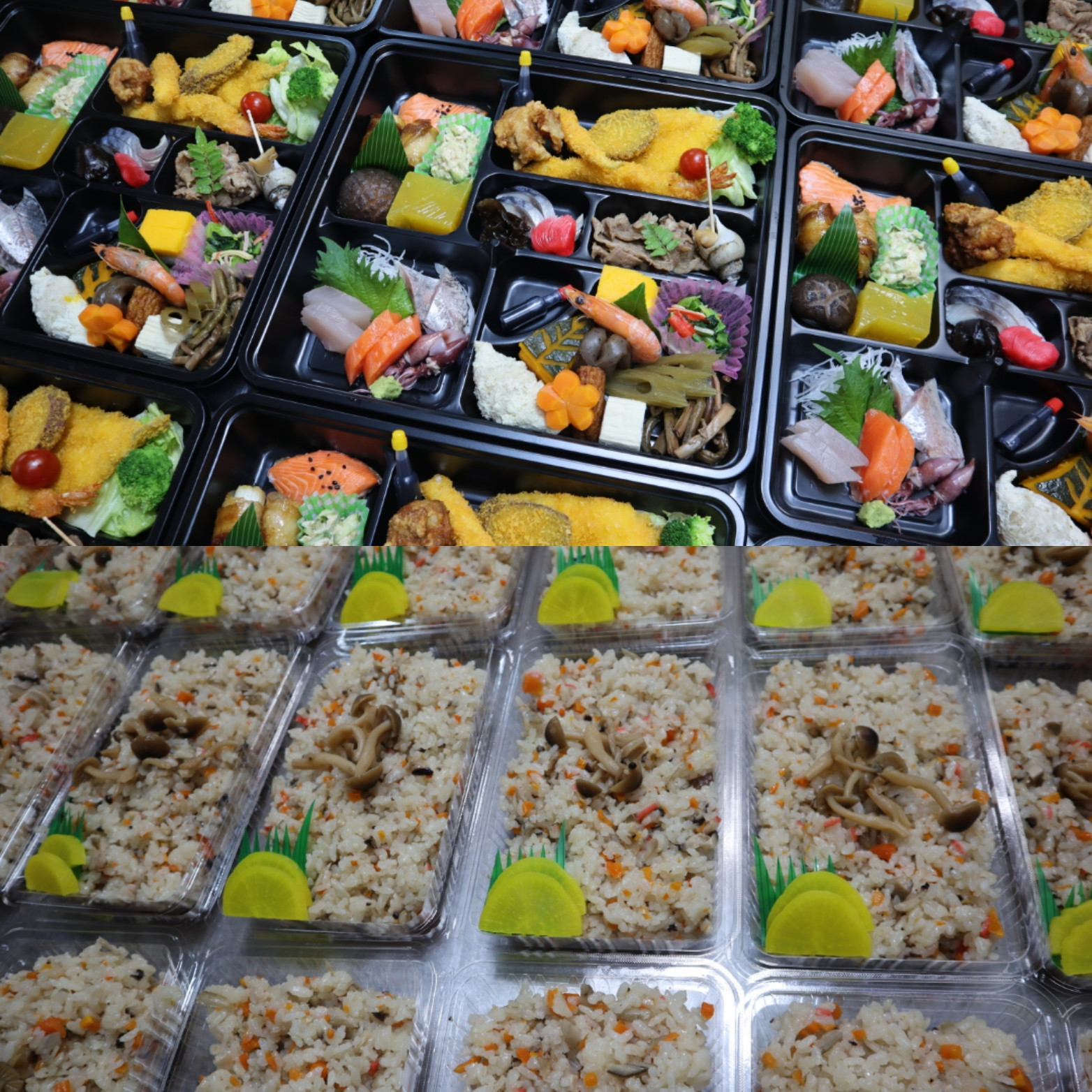 法事のパック料理味めし付き