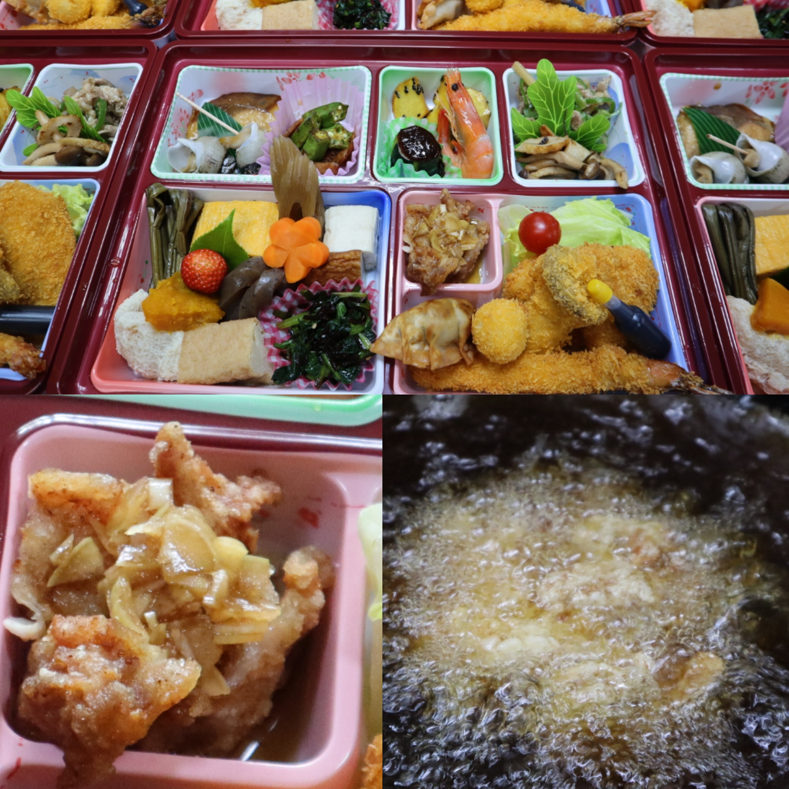 油淋鶏入り弁当