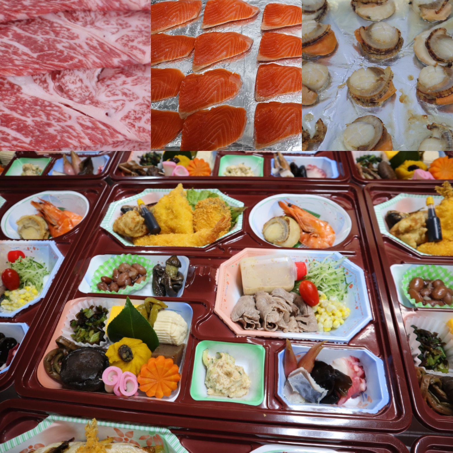 本日ご利用頂いた法事のパック料理です
