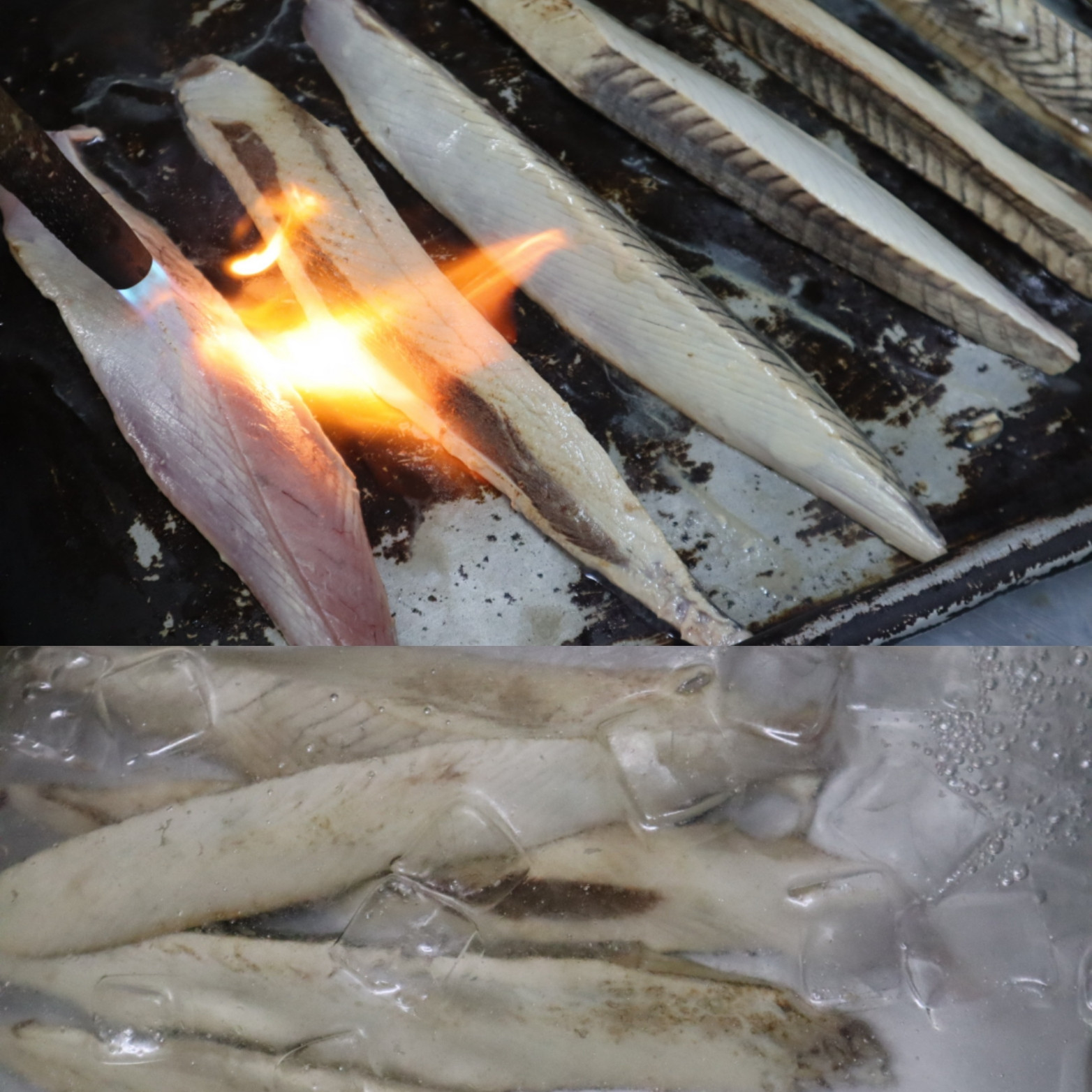 美味しいかカツオのタタキになりました