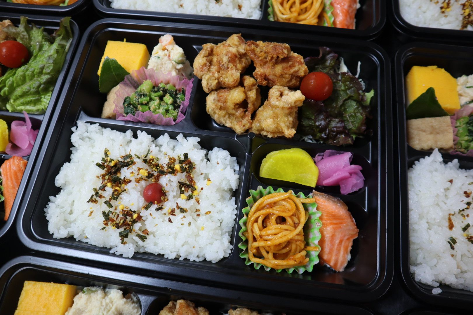 剣道大会の唐揚げ弁当！ご飯は大盛りで