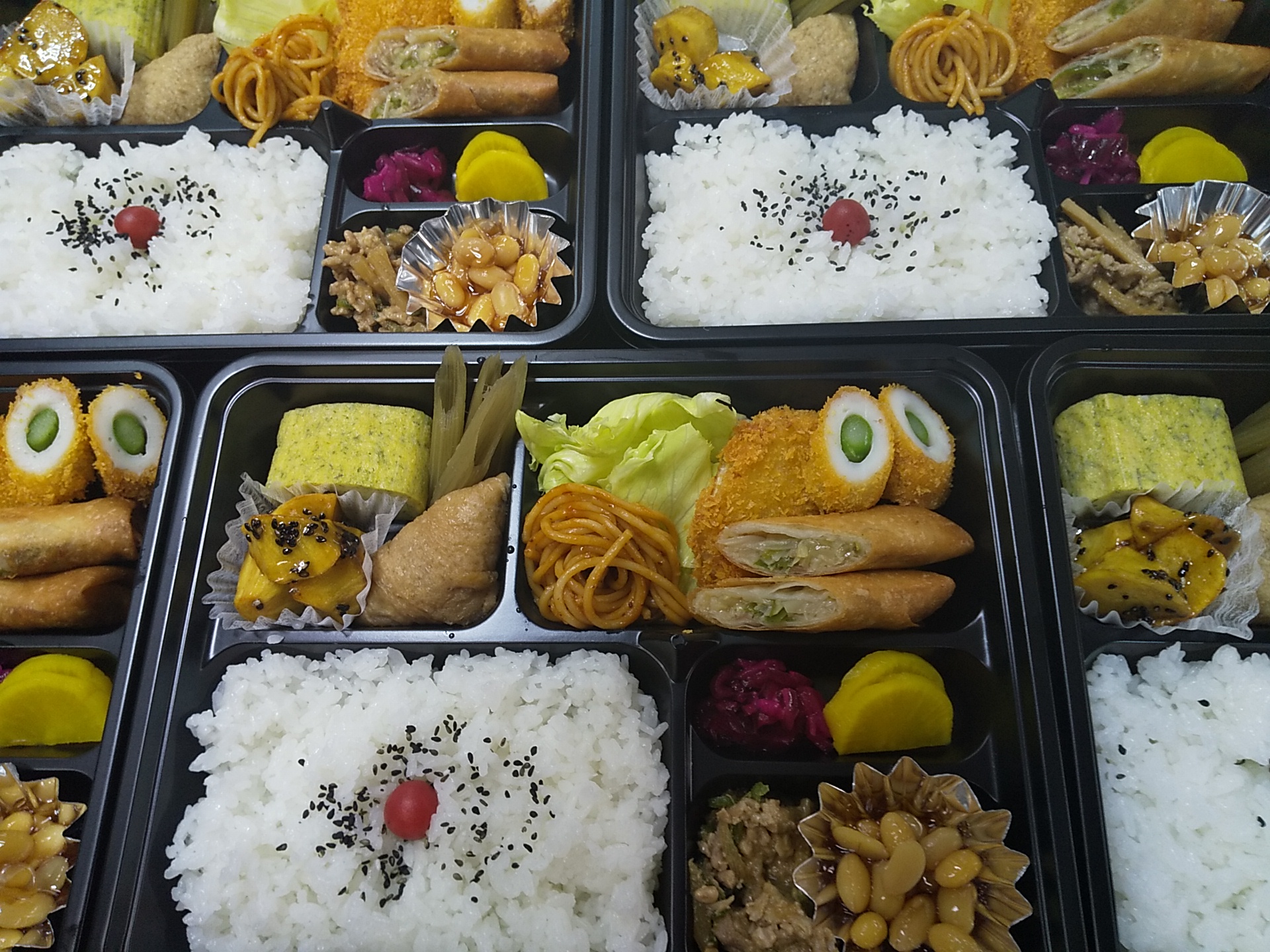 講習会のお弁当
