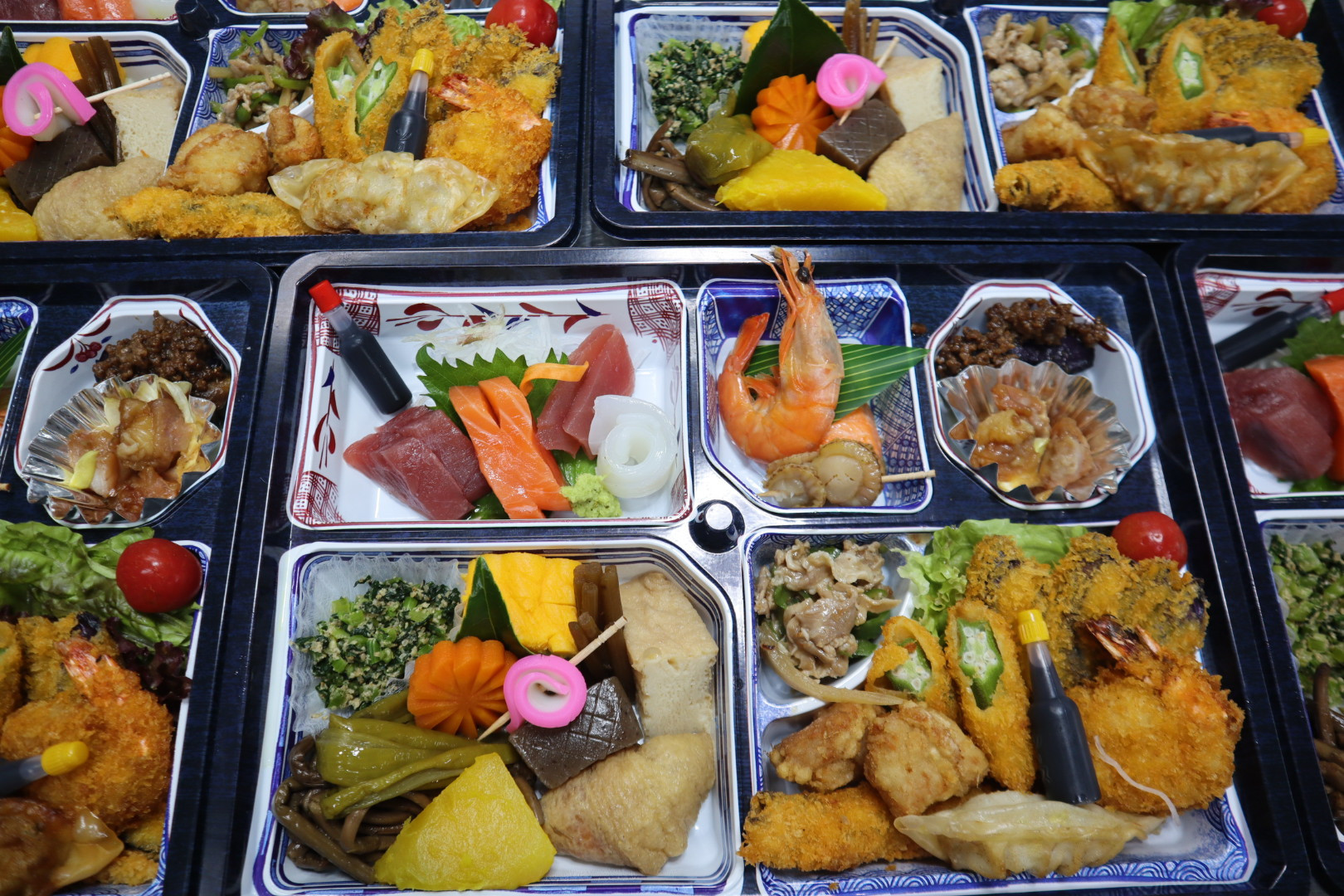 刺身入り弁当のご注文ありがとうございます