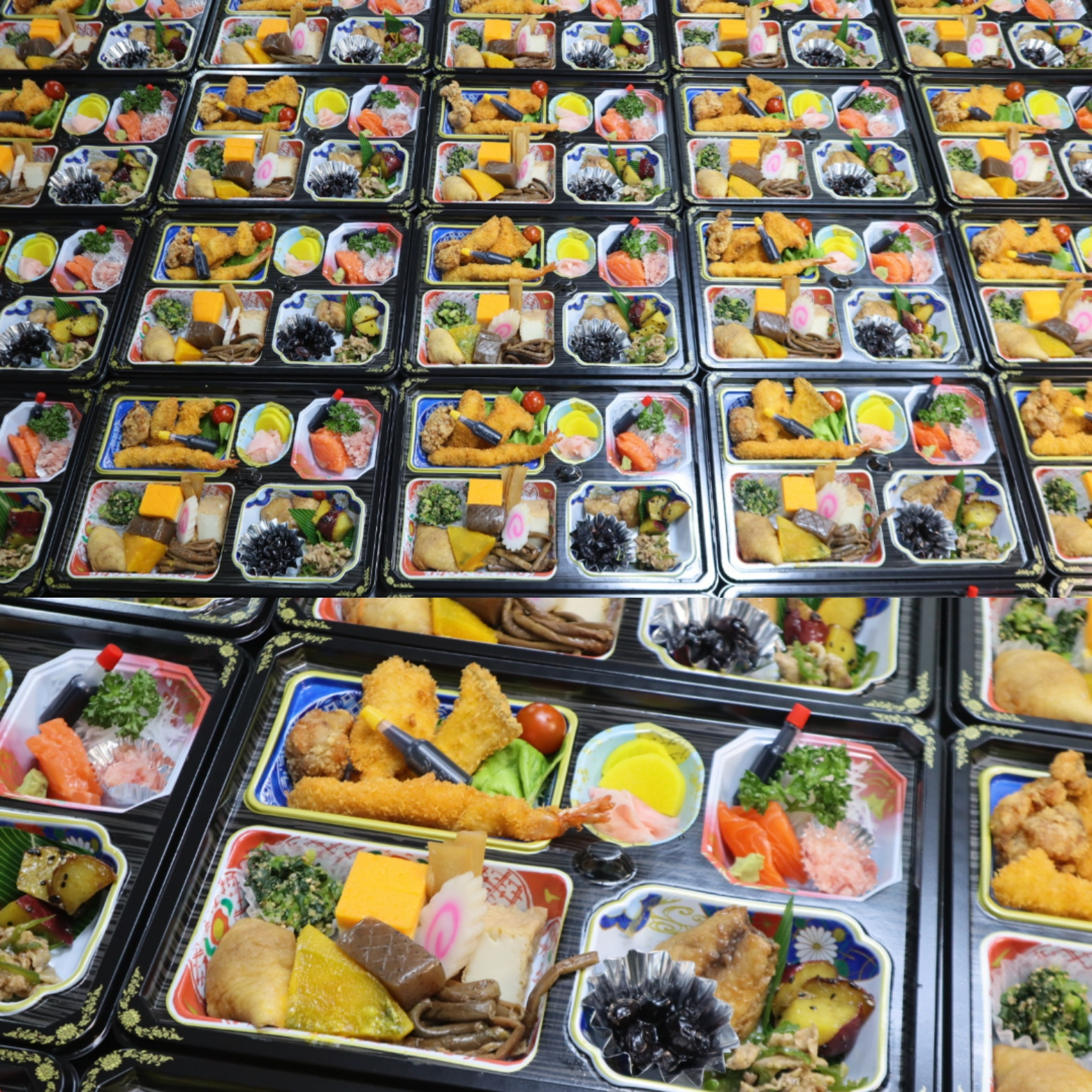 たくさんのパック料理のご注文ありがとうございます